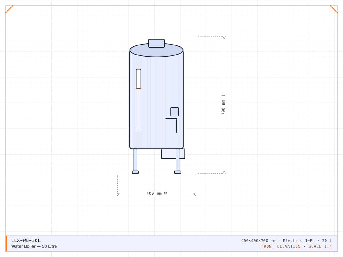 Water Boiler — 30 Litre